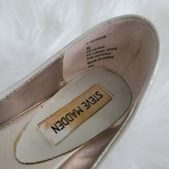 Steve Madden Light Gray Flats - Picture 5 of 6